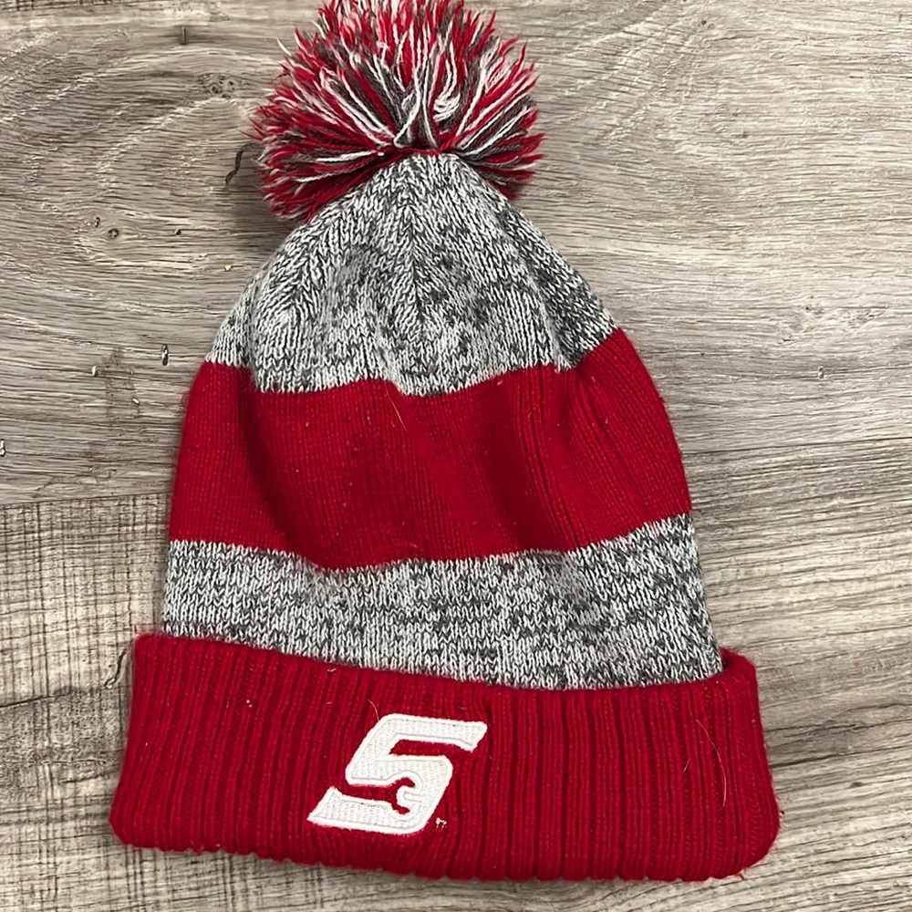 Snap on winter hat